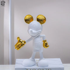 Tượng Mickey Handshake Union D’Or H29-TƯỢNG TRANG TRÍ-CẬU HAI HOME DECOR