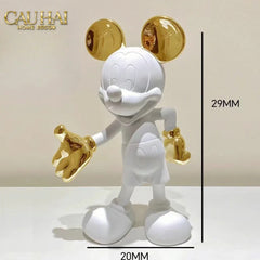Tượng Mickey Handshake Union D’Or H29-TƯỢNG TRANG TRÍ-CẬU HAI HOME DECOR
