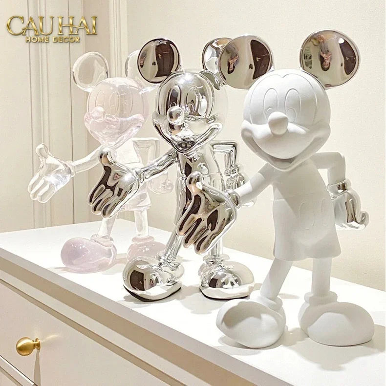 Tượng Mickey Handshake Union D’Or H29-TƯỢNG TRANG TRÍ-CẬU HAI HOME DECOR