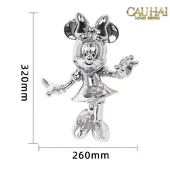 Tượng Mickey - Minnie Pinkyboo Ballet H29-TƯỢNG TRANG TRÍ-CẬU HAI HOME DECOR