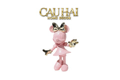 Tượng Mickey - Minnie Pinkyboo Ballet H29-TƯỢNG TRANG TRÍ-CẬU HAI HOME DECOR