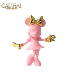 Tượng Mickey - Minnie Pinkyboo Ballet H29-TƯỢNG TRANG TRÍ-CẬU HAI HOME DECOR