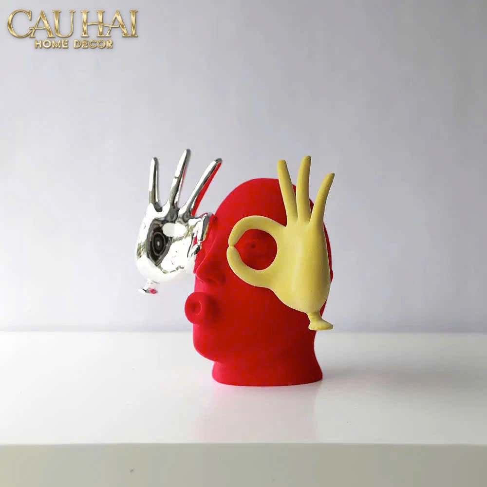 Tượng Nghệ Thuật Surrealism Persona Celeste-TƯỢNG TRANG TRÍ-CẬU HAI HOME DECOR-CẬU HAI HOME DECOR