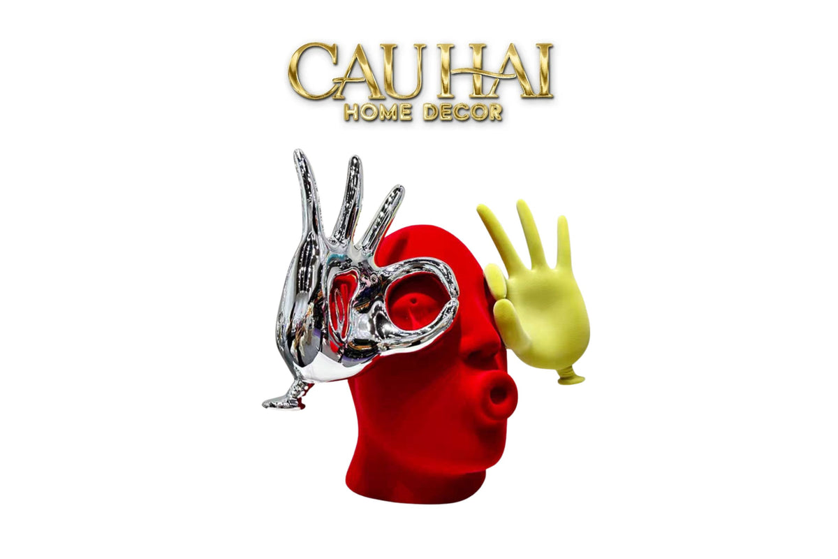 Tượng Nghệ Thuật Surrealism Persona Celeste-TƯỢNG TRANG TRÍ-CẬU HAI HOME DECOR-CẬU HAI HOME DECOR