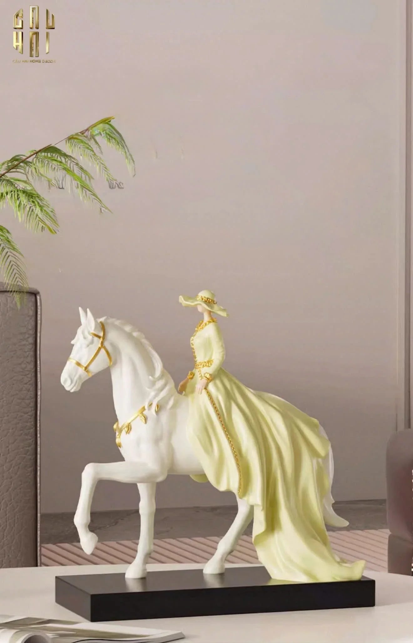 Tượng Princess Montclair - Duchess Of Montclair-TƯỢNG TRANG TRÍ-CẬU HAI HOME DECOR