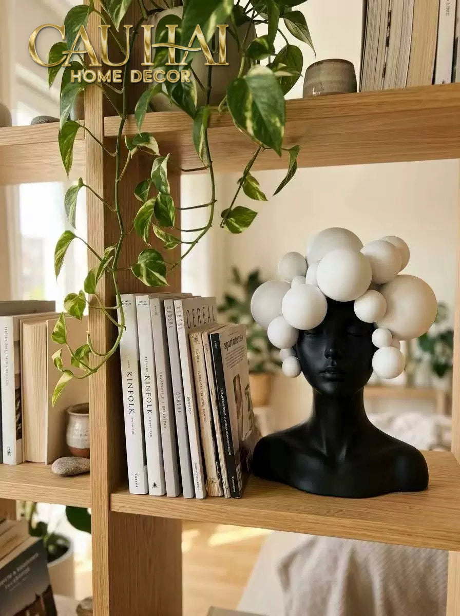 Tượng Quý Cô Dualité Sphère Ombre-TƯỢNG TRANG TRÍ-CẬU HAI HOME DECOR-CẬU HAI HOME DECOR