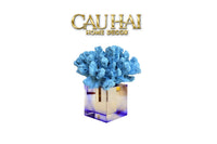 Tượng San Hô Đại Dương Blue Cristalleries Nautical Azure Coral Sculptures 15x20-CẬU HAI HOME DECOR
