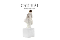 Tượng Socrates Quote Bust-TƯỢNG TRANG TRÍ-CẬU HAI HOME DECOR
