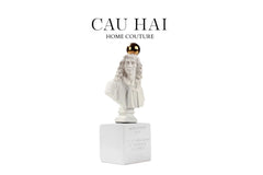 Tượng Socrates Quote Bust-TƯỢNG TRANG TRÍ-CẬU HAI HOME DECOR