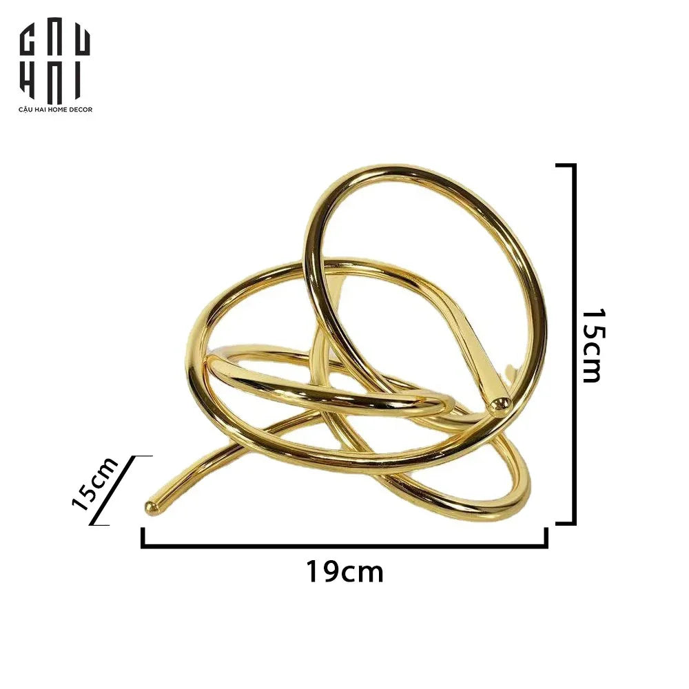 Tượng Spiral Ss22-TƯỢNG TRANG TRÍ-CẬU HAI HOME DECOR