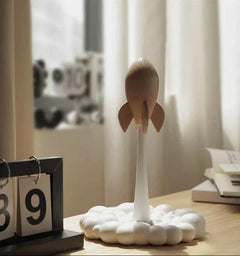 Tượng Tên Lửa Launching Apollo Rocket H25 Straight Ahead-TƯỢNG TRANG TRÍ-CẬU HAI HOME DECOR