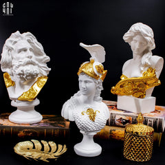 Tượng Thena Dát Vàng 24K H32-TƯỢNG TRANG TRÍ-CẬU HAI HOME DECOR