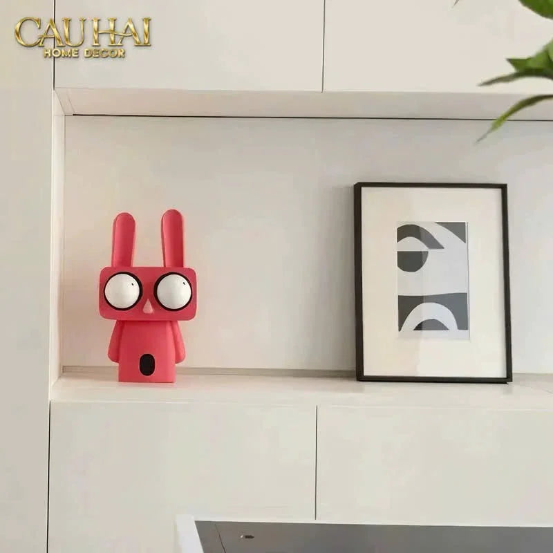 Tượng Thỏ Art Toon Woo Lapin H33-TƯỢNG TRANG TRÍ-CẬU HAI HOME DECOR