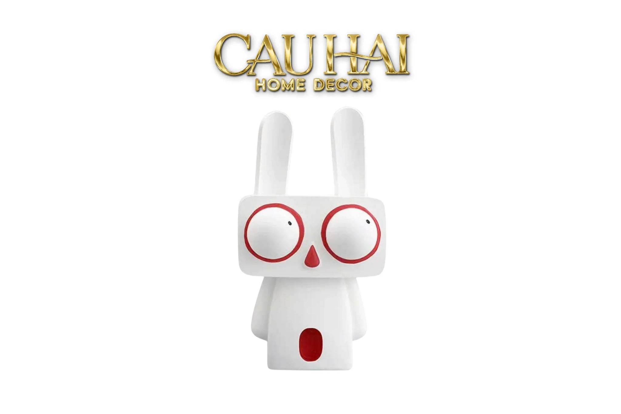 Tượng Thỏ Art Toon Woo Lapin H33-TƯỢNG TRANG TRÍ-CẬU HAI HOME DECOR