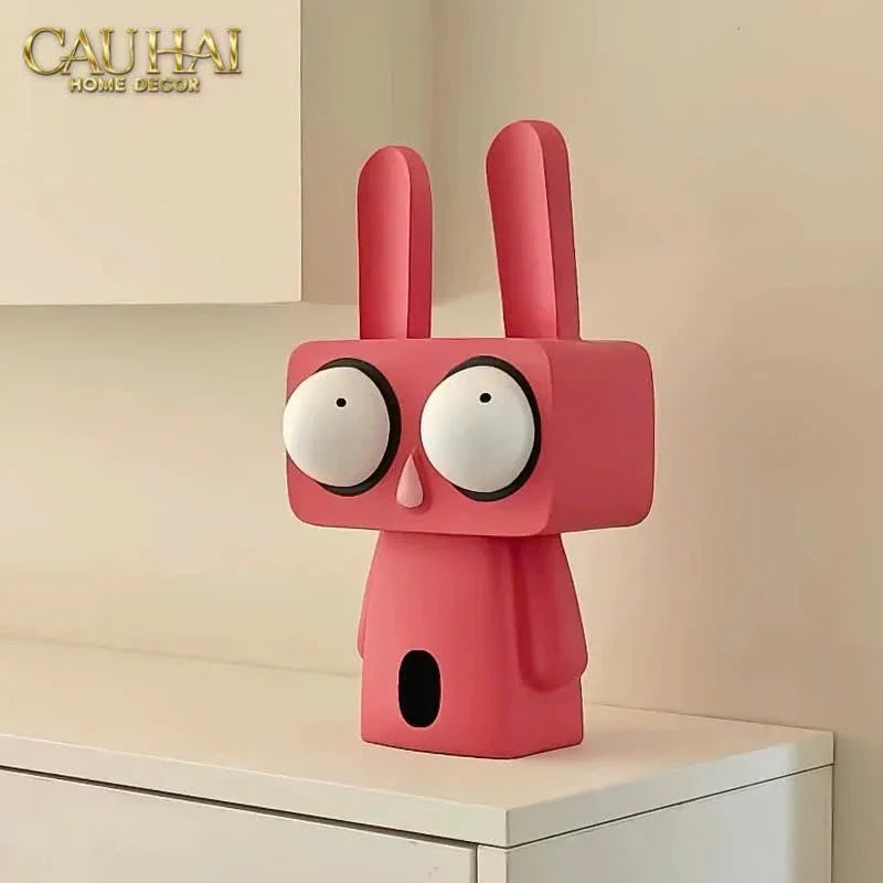 Tượng Thỏ Art Toon Woo Lapin H33-TƯỢNG TRANG TRÍ-CẬU HAI HOME DECOR