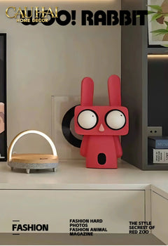 Tượng Thỏ Art Toon Woo Lapin H33-TƯỢNG TRANG TRÍ-CẬU HAI HOME DECOR