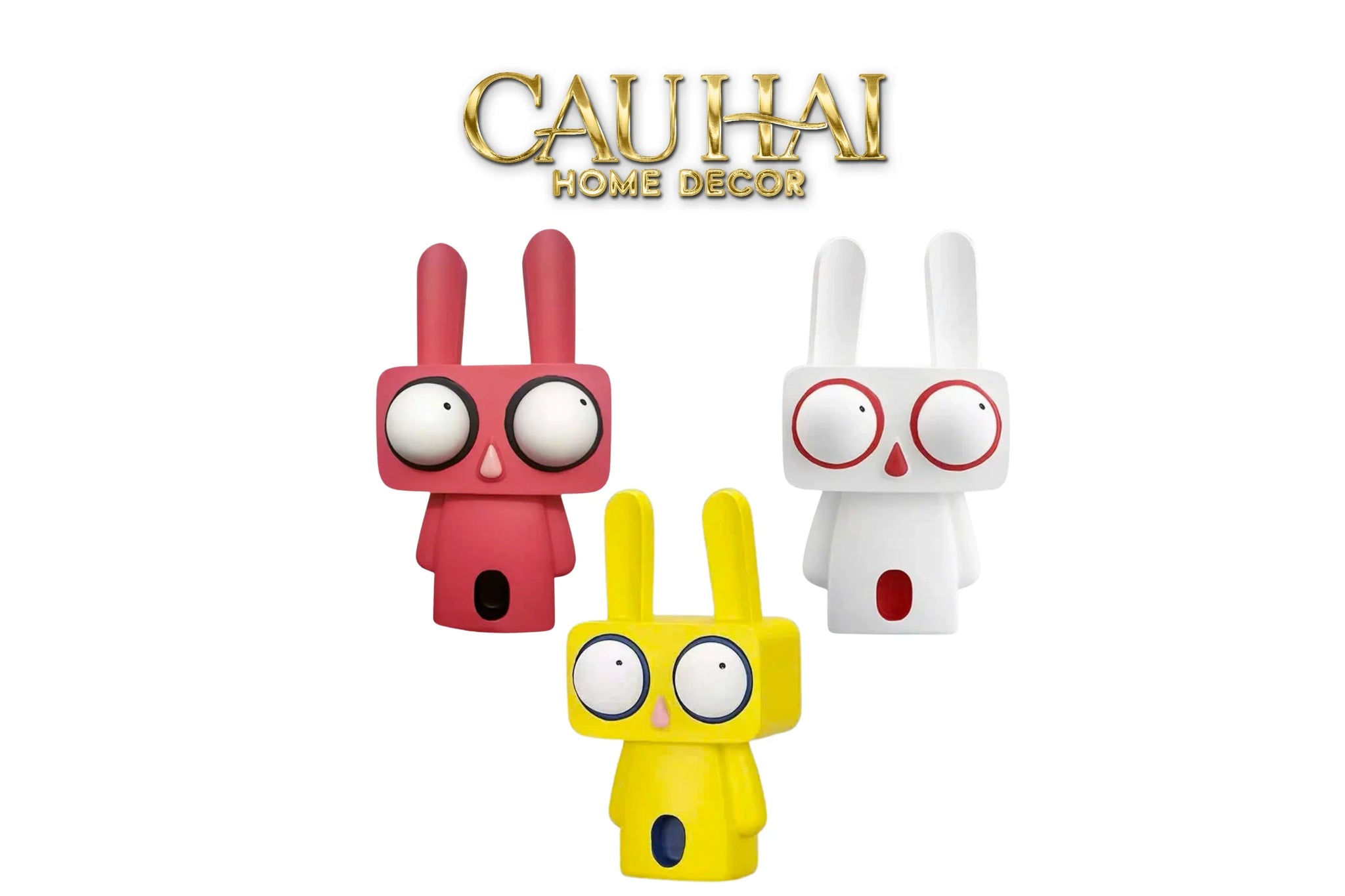 Tượng Thỏ Art Toon Woo Lapin H33-TƯỢNG TRANG TRÍ-CẬU HAI HOME DECOR