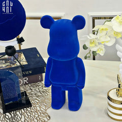 Tượng Trang Trí Blue Velvet Bearbrick-TƯỢNG TRANG TRÍ-CẬU HAI HOME DECOR