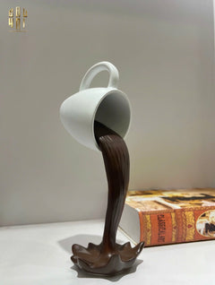 Tượng Trang Trí Coffee Splash Sculpture Fw25-CẬU HAI HOME DECOR
