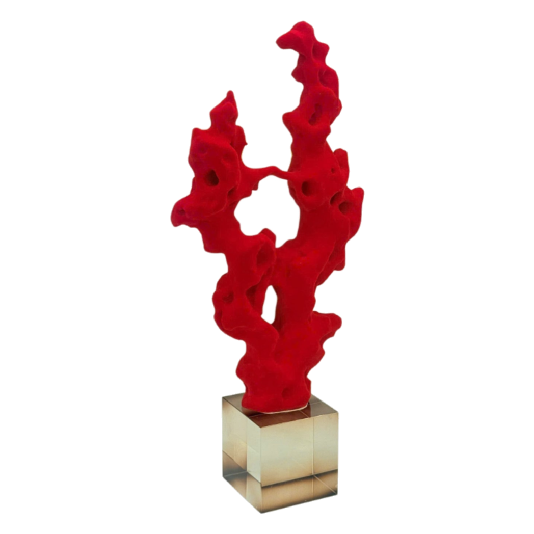 Tượng Trang Trí Đá Thái Hồ Rouge Velvet - Cậu Hai Home Decor