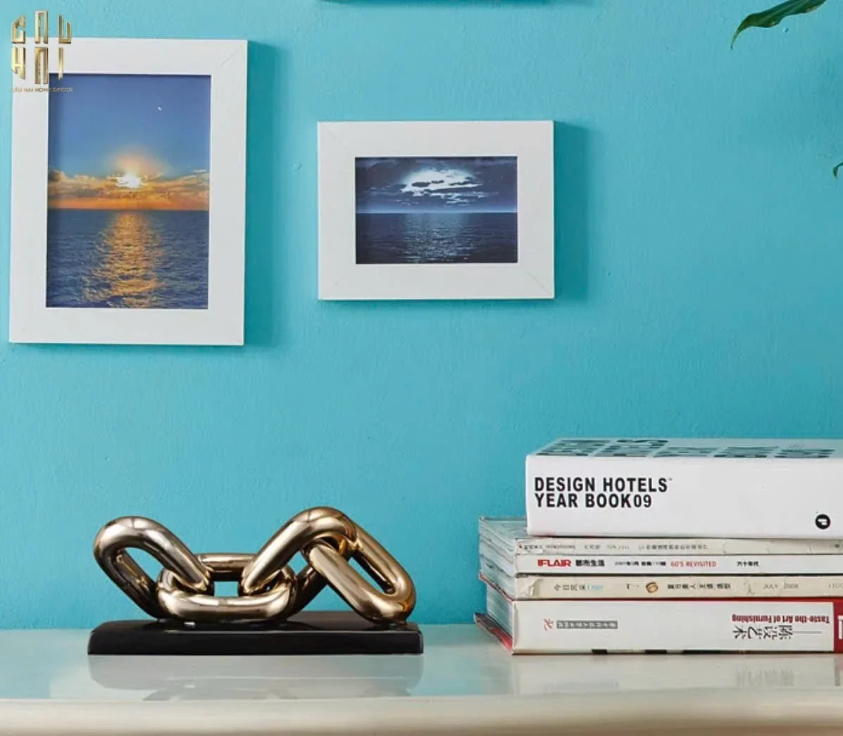 Tượng Trang Trí Marble - Infinity Chain-TƯỢNG TRANG TRÍ-CẬU HAI HOME DECOR