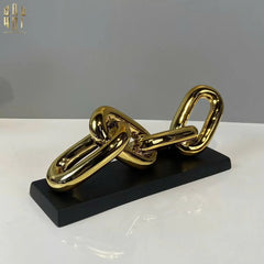 Tượng Trang Trí Marble - Infinity Chain-TƯỢNG TRANG TRÍ-CẬU HAI HOME DECOR