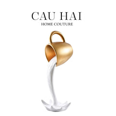 Tượng Trang Trí Milk Splash Sculpture Fw25-TƯỢNG TRANG TRÍ-CẬU HAI HOME DECOR