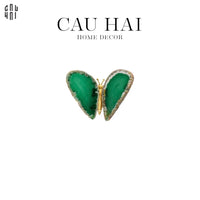 Tượng Trang Trí Onyx Butterfly - Green-TƯỢNG TRANG TRÍ-CẬU HAI HOME DECOR