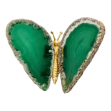 Tượng Trang Trí Onyx Butterfly - Green-TƯỢNG TRANG TRÍ-Đối tác tại Trung Quốc theo từng đơn đặt hàng-CẬU HAI HOME DECOR