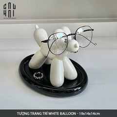 Tượng Trang Trí White Balloon-TƯỢNG TRANG TRÍ-CẬU HAI HOME DECOR