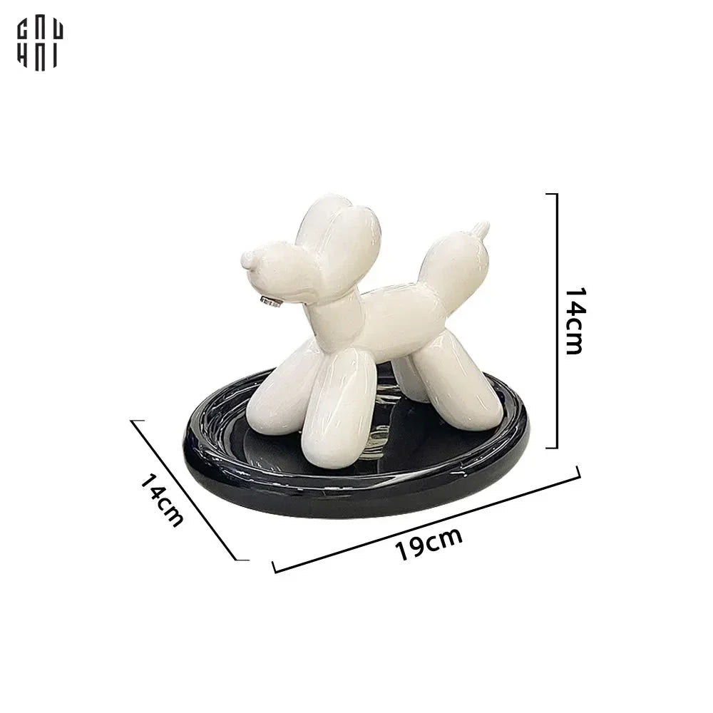 Tượng Trang Trí White Balloon-TƯỢNG TRANG TRÍ-CẬU HAI HOME DECOR