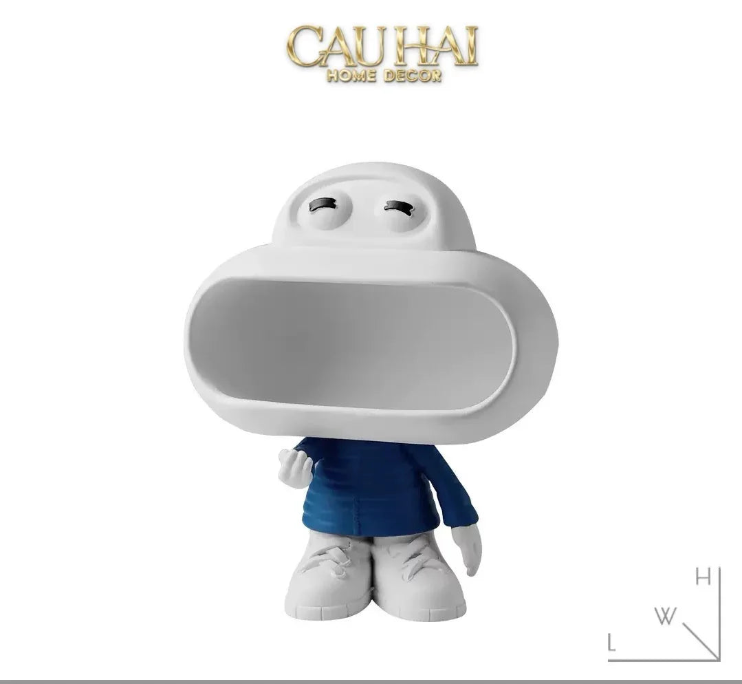 Tượng Treo Chìa Khoá Figurine Big Mouth Key Holder-TƯỢNG TRANG TRÍ-CẬU HAI HOME DECOR