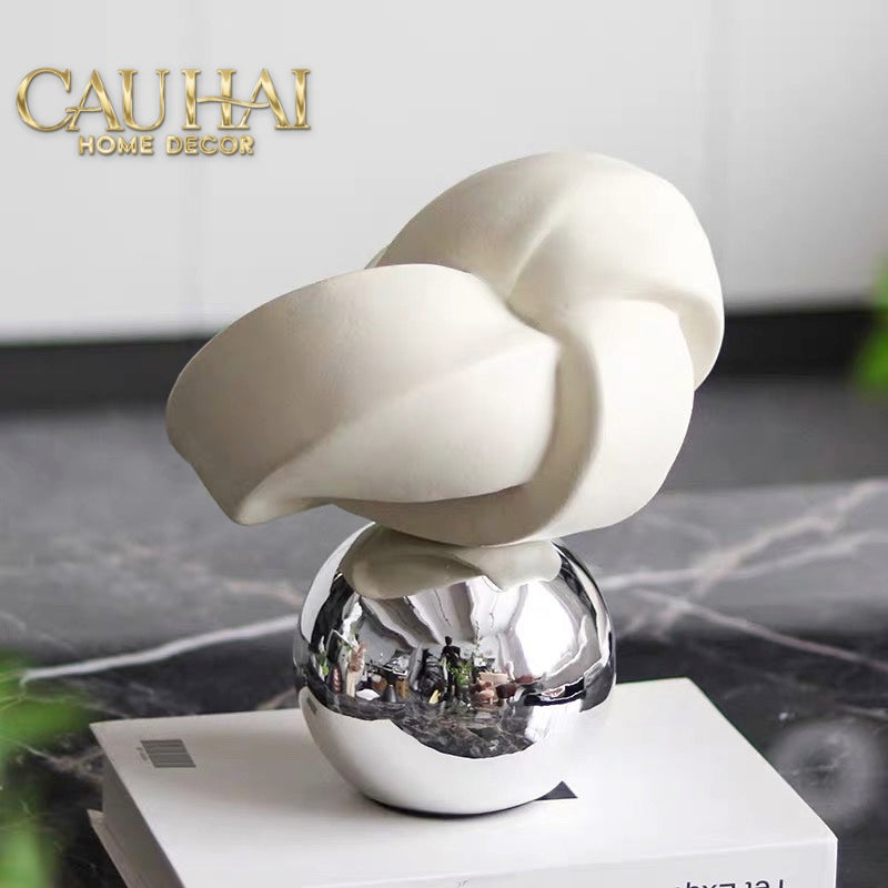 Tượng Trừu Tượng Nghệ Thuật — Ivory Reverie Objet d'Art-TƯỢNG TRANG TRÍ-CẬU HAI HOME DECOR-CẬU HAI HOME DECOR