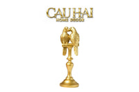Tượng Vẹt Mào Duo Cockatoo H28 Aurum-TƯỢNG TRANG TRÍ-CẬU HAI HOME DECOR