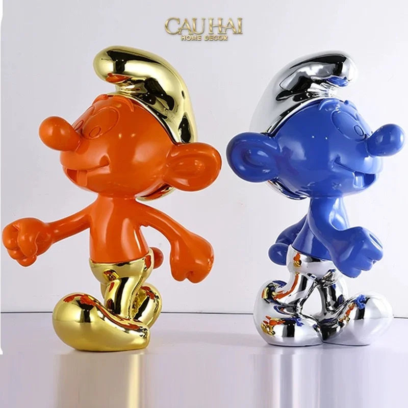 Tượng Xì Trum Urban Art Toy The Smurfs Original D28-TƯỢNG TRANG TRÍ-CẬU HAI HOME DECOR