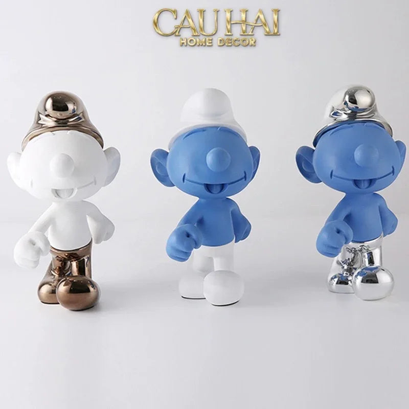 Tượng Xì Trum Urban Art Toy The Smurfs Original D28-TƯỢNG TRANG TRÍ-CẬU HAI HOME DECOR