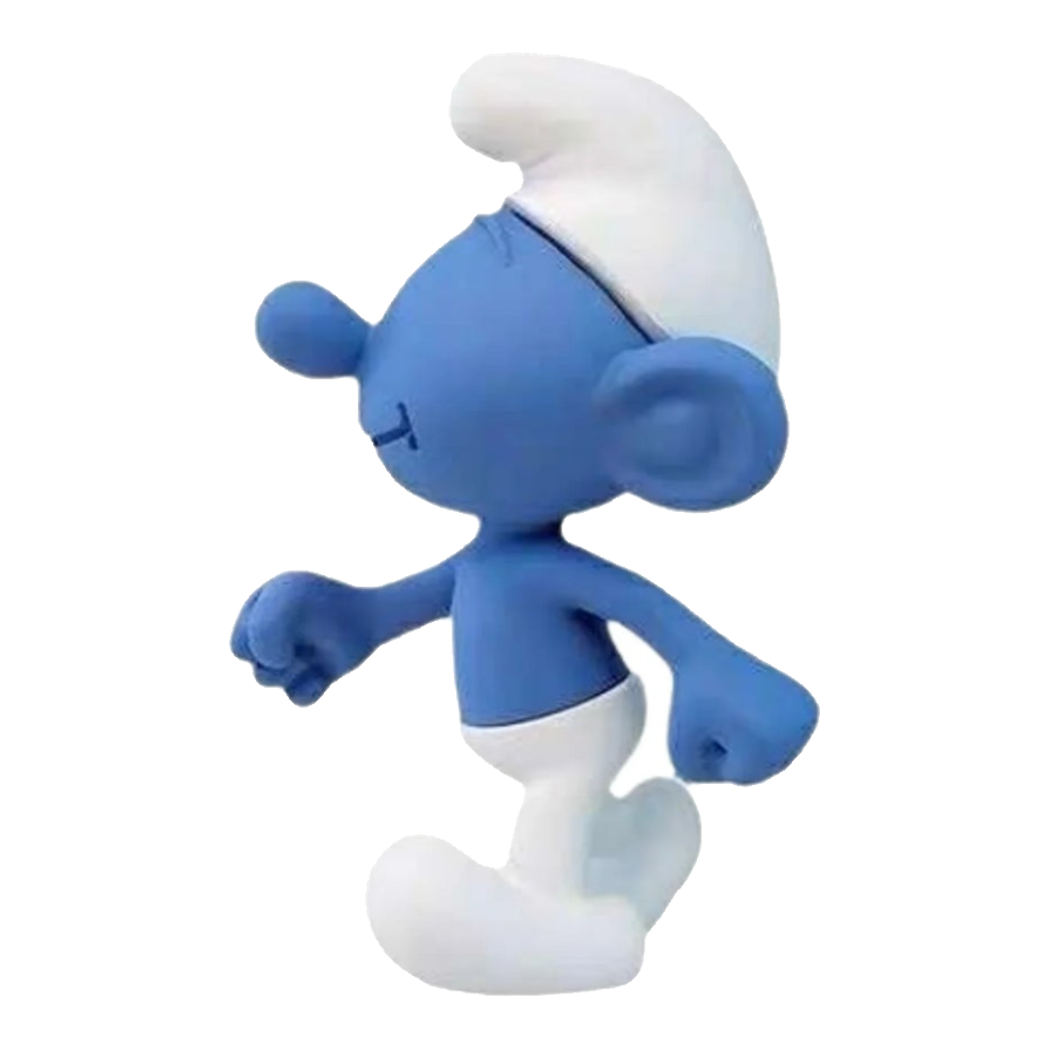 Tượng Xì Trum Urban Art Toy The Smurfs Original D28