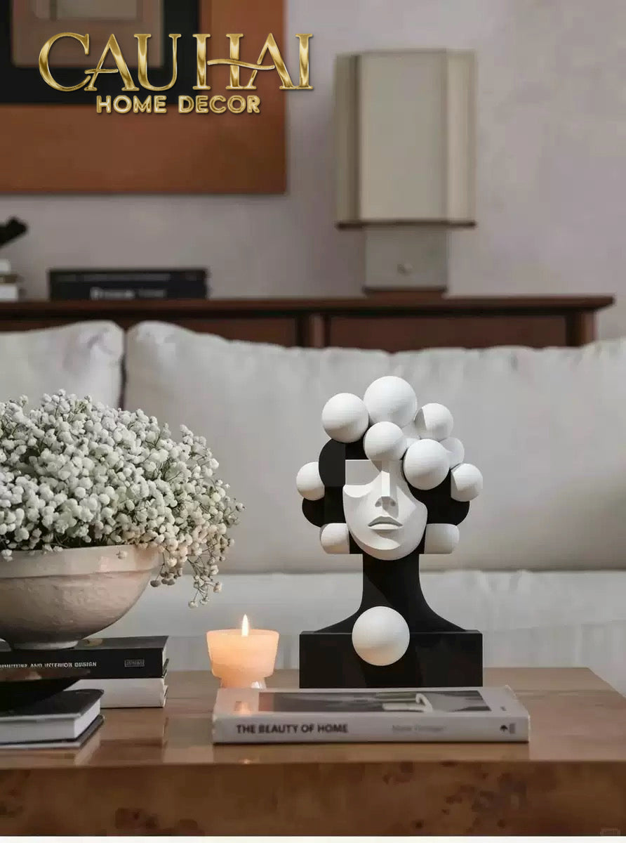 Tượng Quý Cô Dualité Sphère Masque