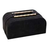Maison Couture - Hộp Khăn Giấy Gỗ Sồi Bọc Da Cao Cấp Bamboo Signature Saddles - Savoir / Ivoire 22x13-HỘP KHĂN GIẤY-Đối tác tại Trung Quốc theo từng đơn đặt hàng-Savoir-CẬU HAI HOME DECOR