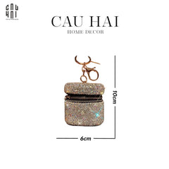 Vỏ Bọc Airpod Diamond Bling Bling-PHỤ KIỆN CÔNG NGHỆ-CẬU HAI HOME DECOR