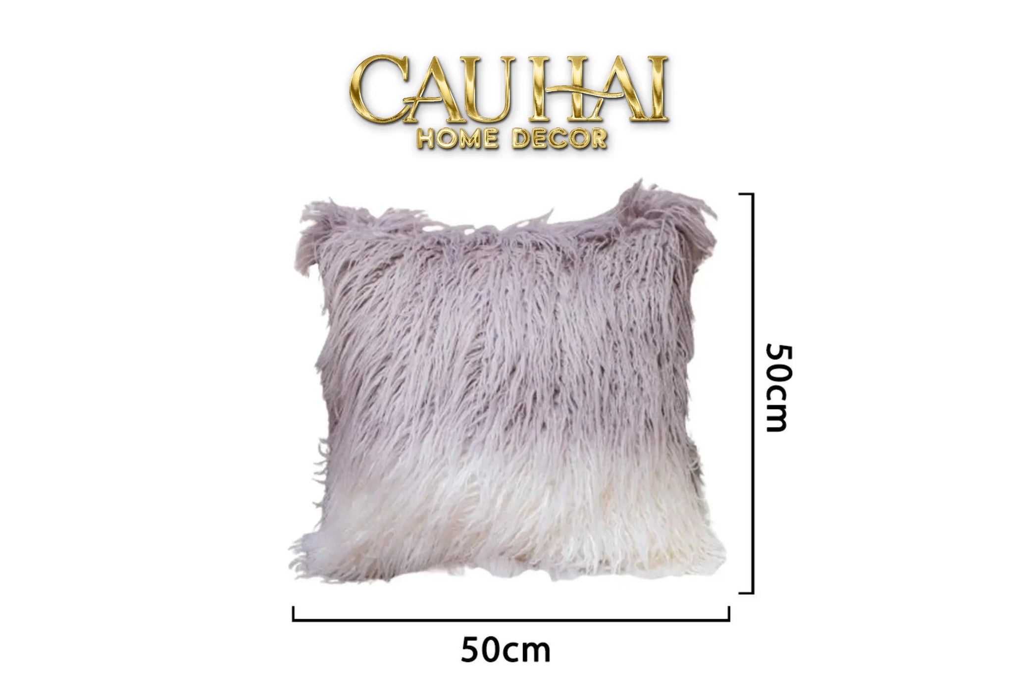 Vỏ Gối Canvas Mono Geometric Border 45-VỎ GỐI-CẬU HAI HOME DECOR