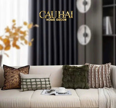 Vỏ Gối Jacquard Galliano D’Or Bronze 45-VỎ GỐI-CẬU HAI HOME DECOR