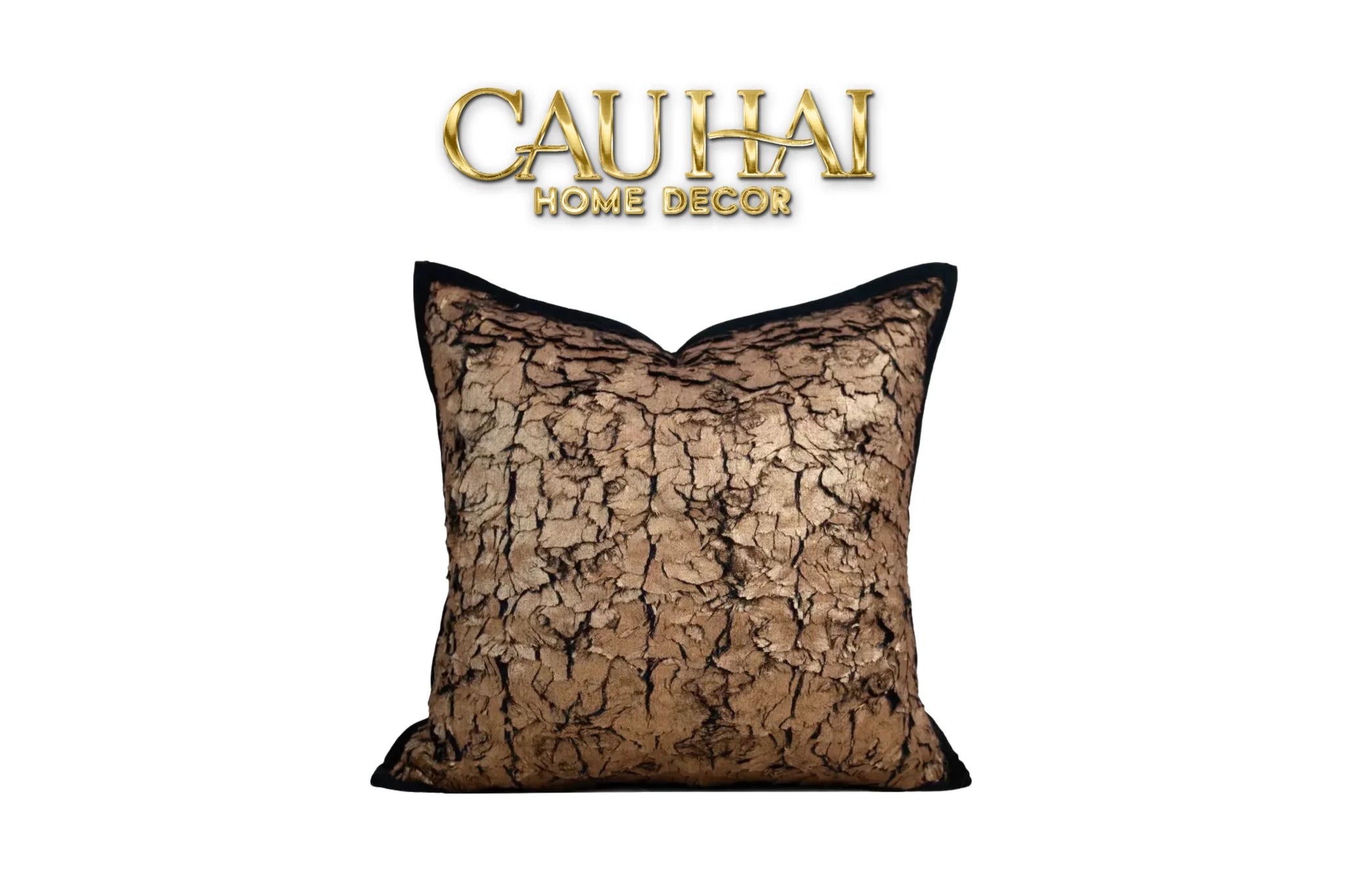 Vỏ Gối Jacquard Galliano D’Or Bronze 45-VỎ GỐI-CẬU HAI HOME DECOR
