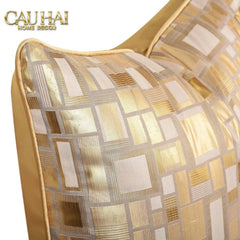 Vỏ Gối Lụa Jacquard Aurea Mosaic 50-VỎ GỐI-CẬU HAI HOME DECOR