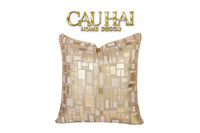 Vỏ Gối Lụa Jacquard Aurea Mosaic 50-VỎ GỐI-CẬU HAI HOME DECOR