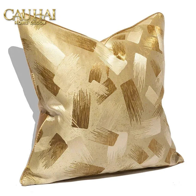 Vỏ Gối Lụa Jacquard Lumière Abstract 50-VỎ GỐI-CẬU HAI HOME DECOR