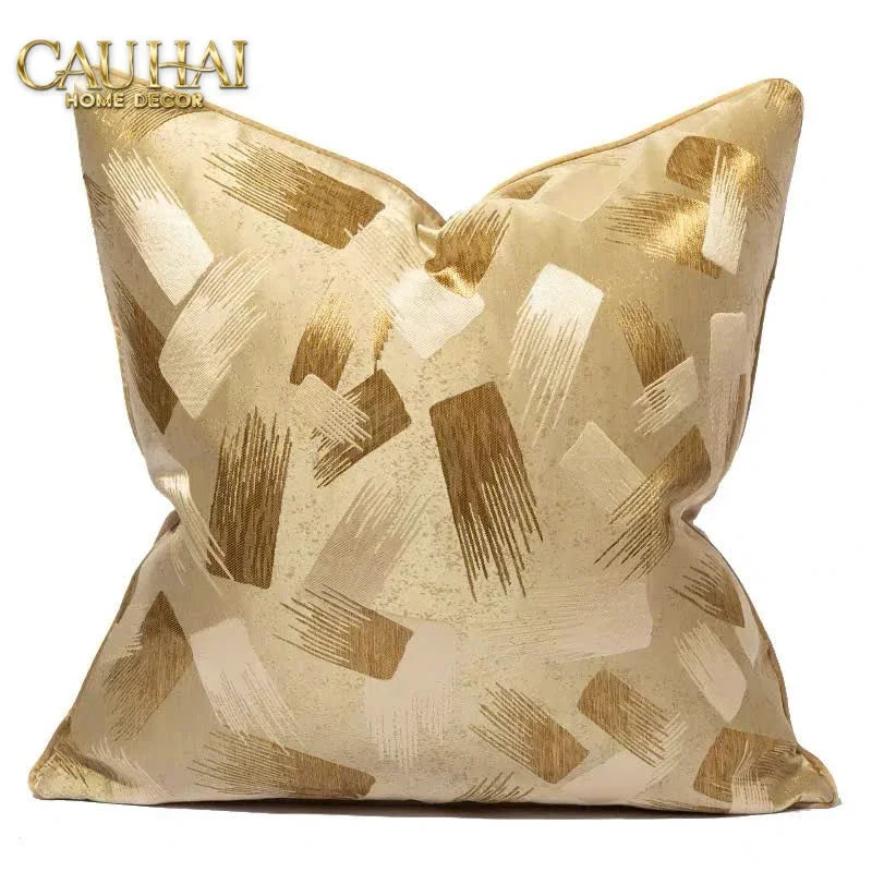 Vỏ Gối Lụa Jacquard Lumière Abstract 50-VỎ GỐI-CẬU HAI HOME DECOR