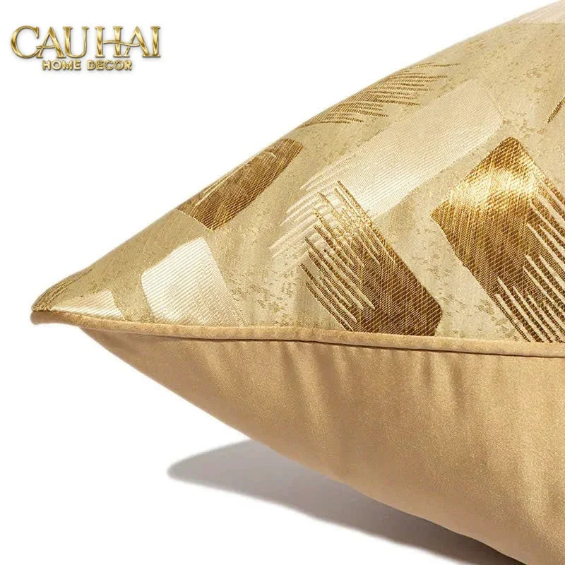 Vỏ Gối Lụa Jacquard Lumière Abstract 50-VỎ GỐI-CẬU HAI HOME DECOR