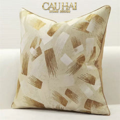 Vỏ Gối Lụa Jacquard Lumière Abstract 50-VỎ GỐI-CẬU HAI HOME DECOR