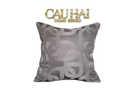 Vỏ Gối Lụa Satin Chaîne D’Ancre Gris 50-VỎ GỐI-CẬU HAI HOME DECOR